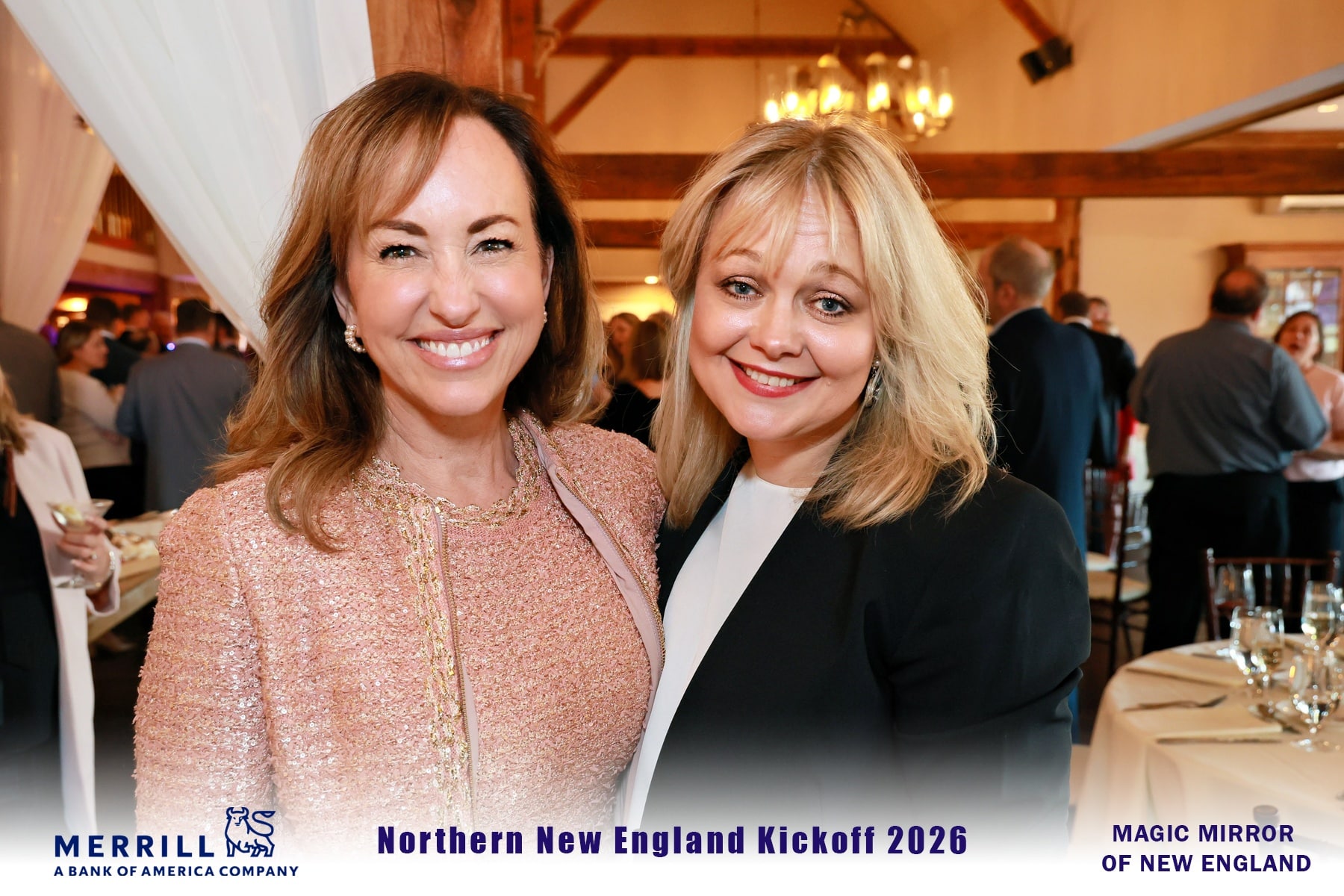 Professional event photography at the Northern New England Ticket 2026 networking event in New Hampshire