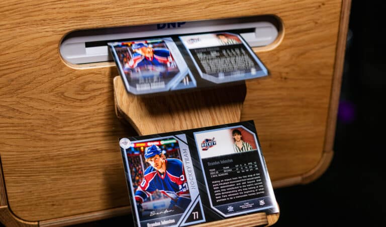 Hockey Trading Card printer
