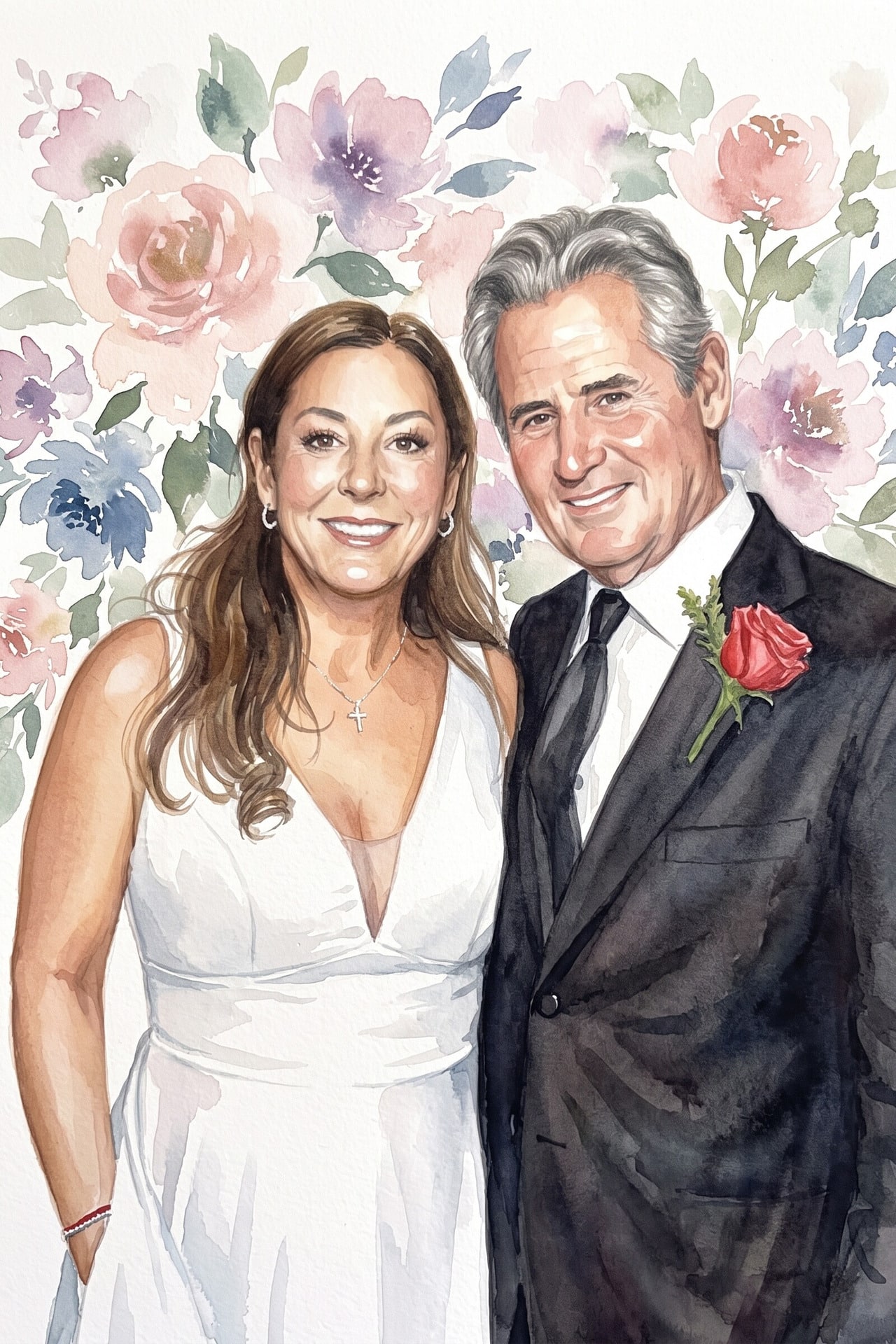 AI Photo Booth at Wedding Couple